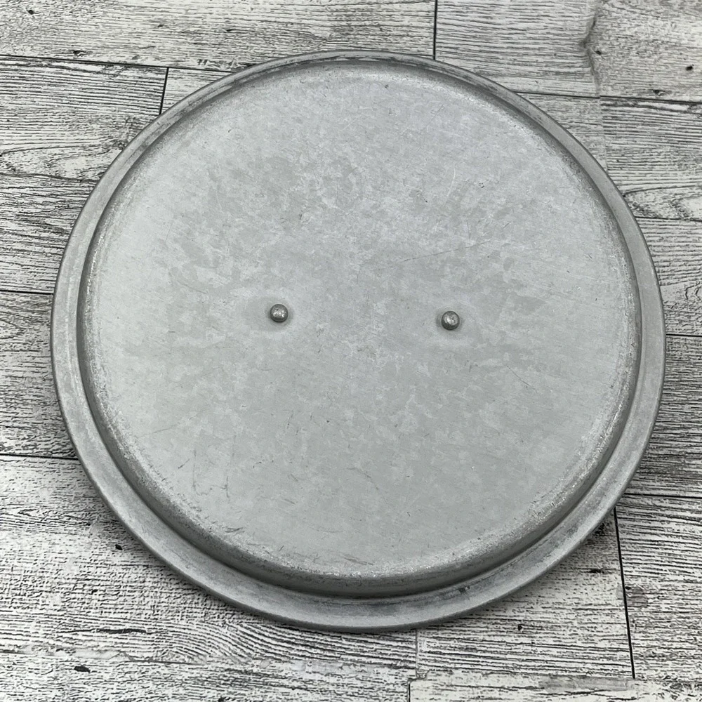 Vintage Wear-Ever Aluminum No. 701 1/2 Pot Sauce‎ Pan Wooden Handle Lid 1.5 QT